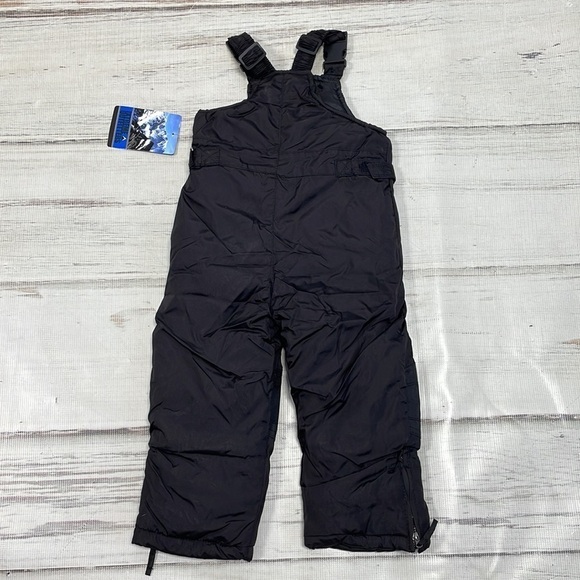 Ixtreme Outfitters Kids Snow Pants Bibs NWT Water Resistant Black Size 4T - Picture 8 of 11